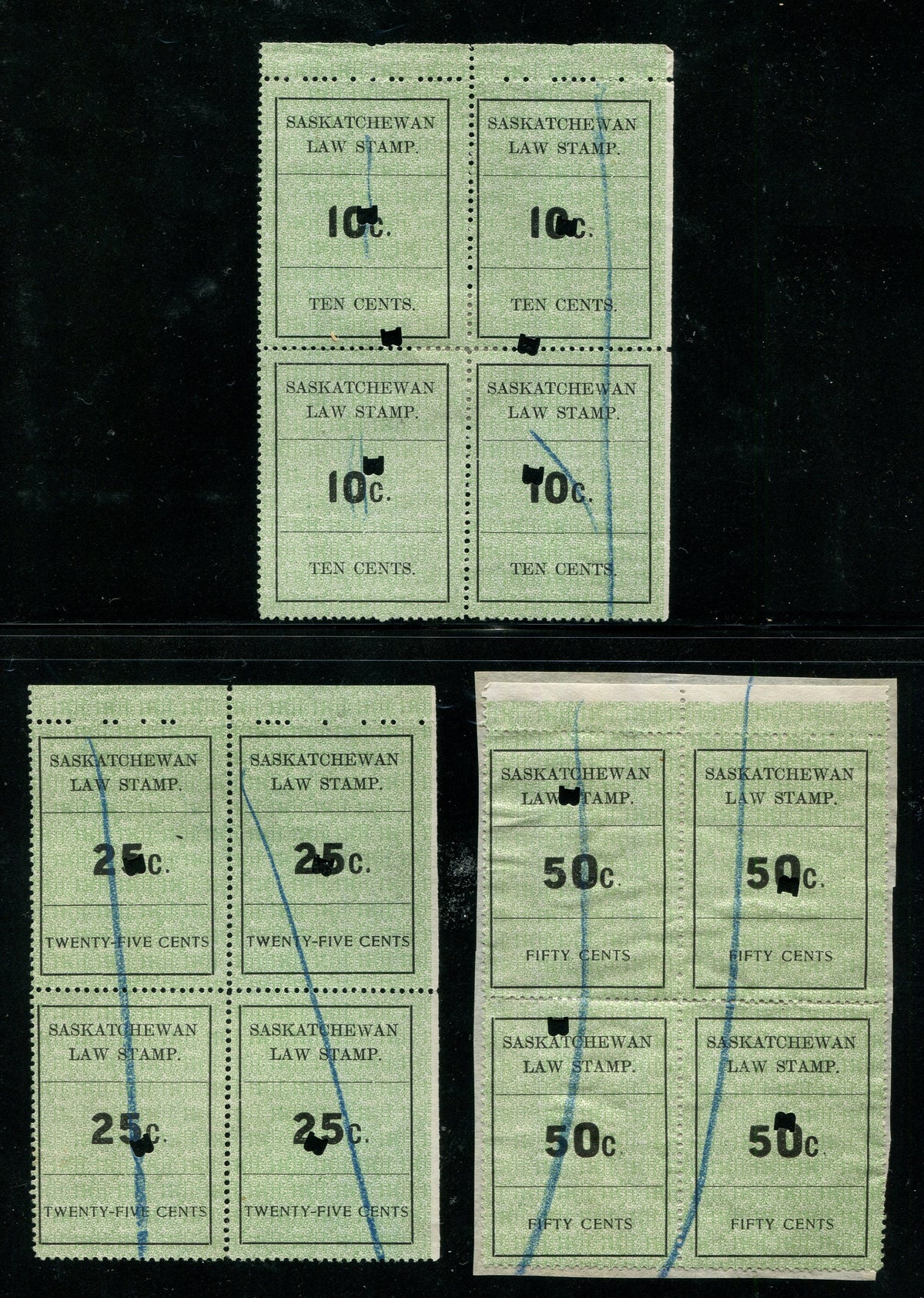 0022SL2404 - SL22, SL24, SL25 - Used Blocks of 4