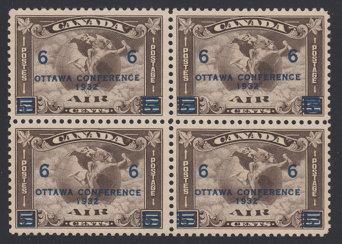 0004CA1712 - Canada C4 - Mint Block of 4