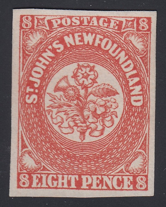 0008NF1808 - Newfoundland #8 - Mint