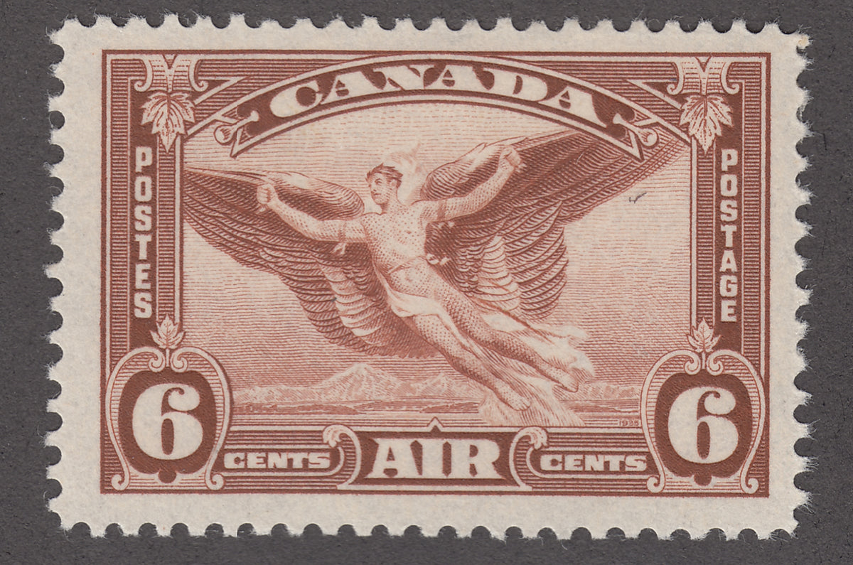 0005CA1805 - Canada C5ii - Mint &#39;Moulting Wing&#39; Variety