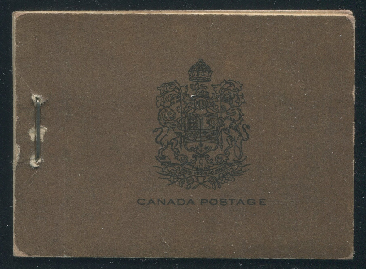 0166CA2209 - Canada BK17a - Booklet