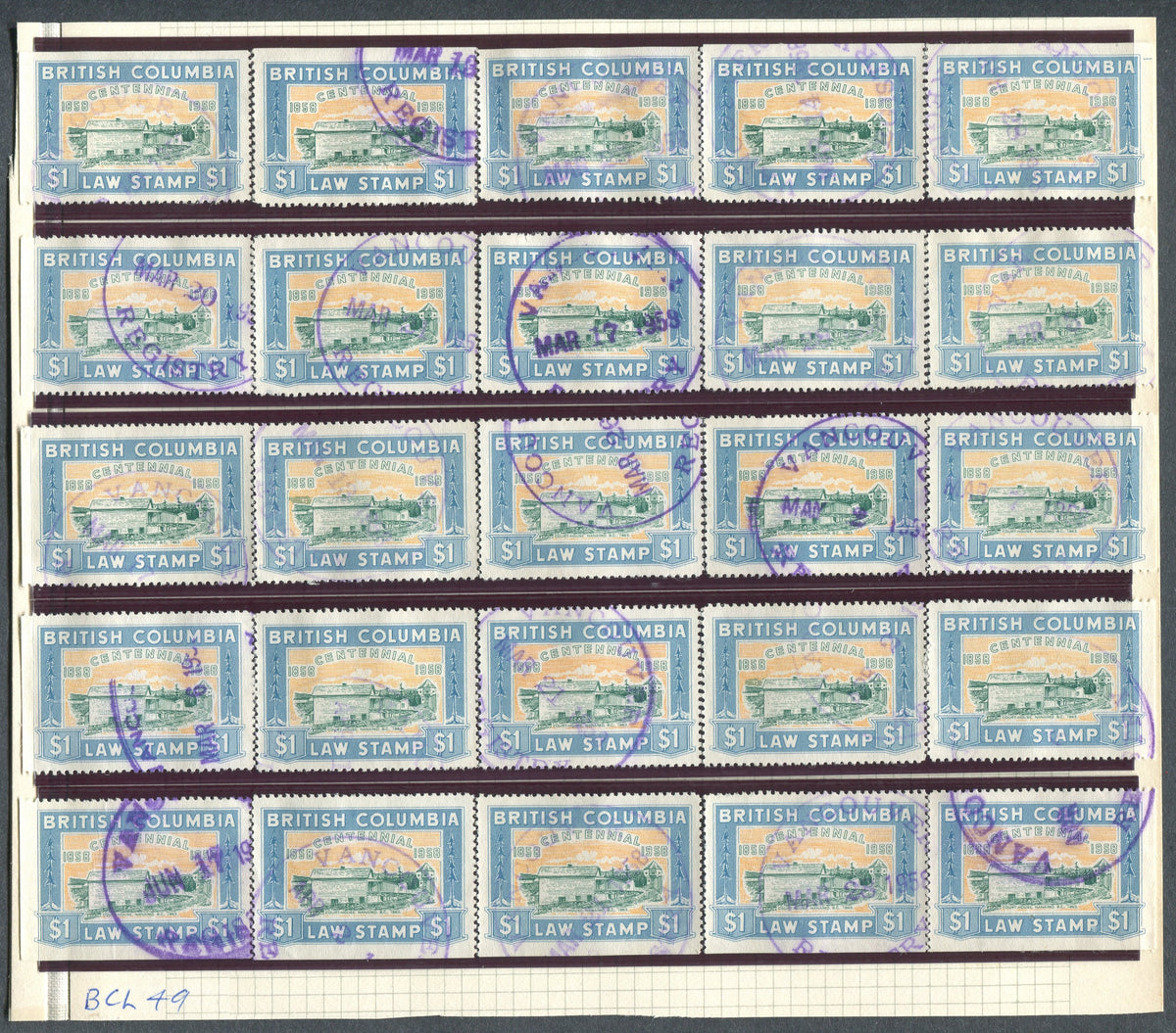 0049BC1709 - BCL49 - Used Reconstructed Sheet