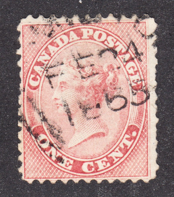 Canada Used Stamp Canada 14 Deveney Stamps 1849