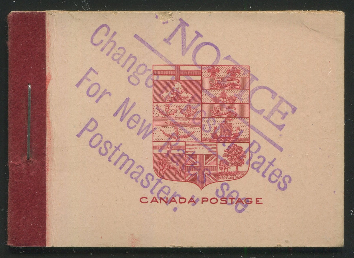 0106CA2303 - Canada BK5f - Complete Booklet