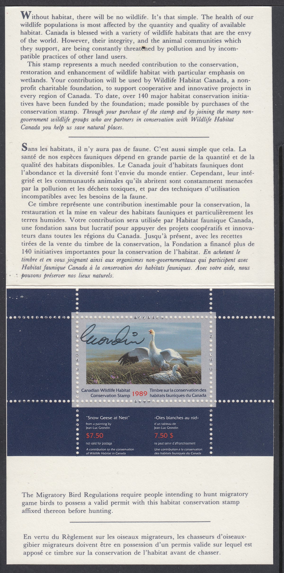0005FW2105 - FWH5 - Mint in Booklet