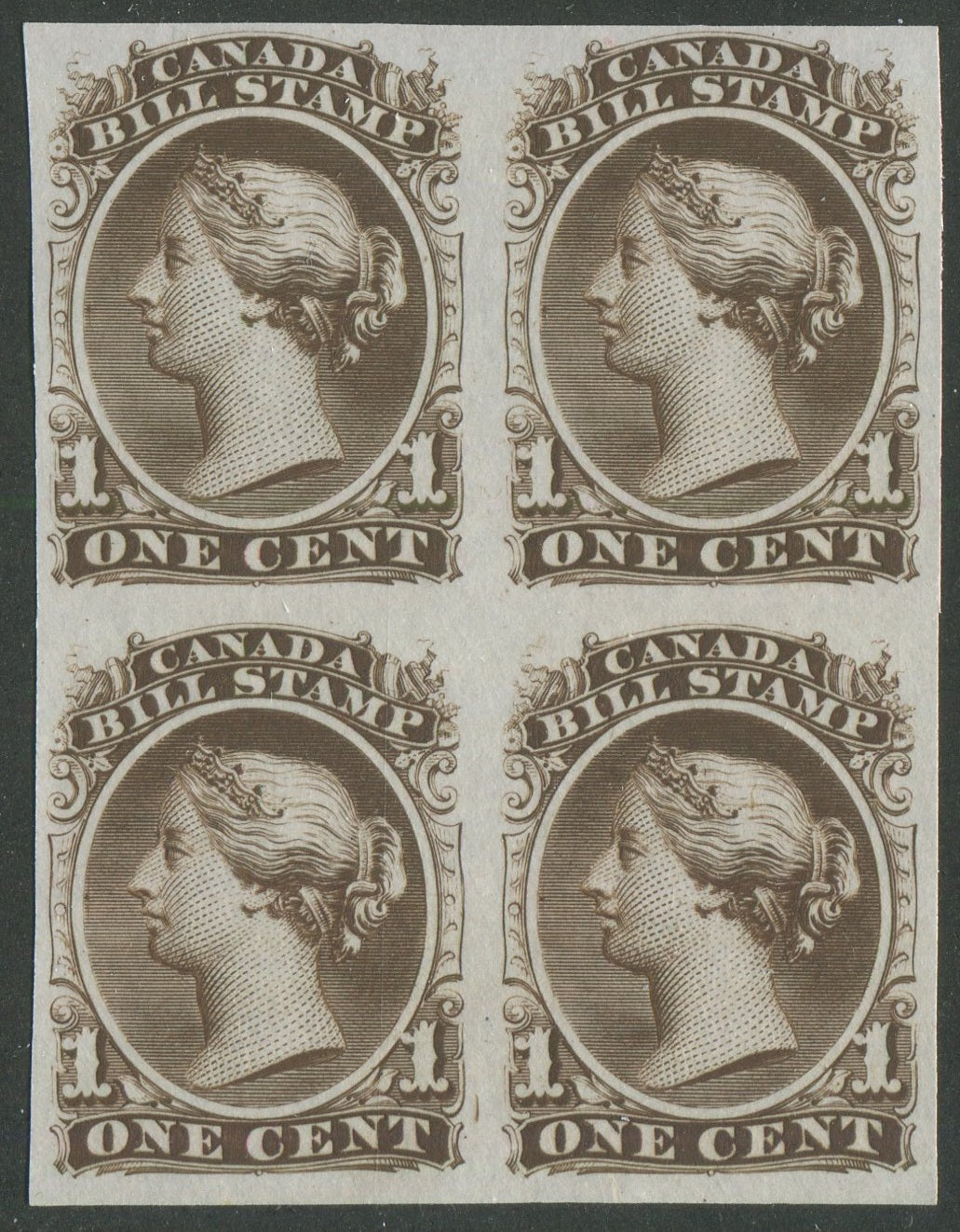 0018FB2304 - FB18 - Trial Colour Plate Proof Block of 4