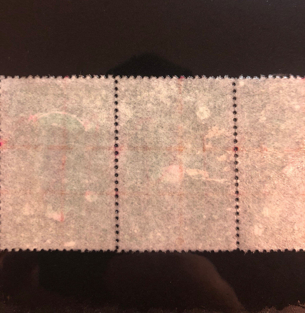 0112ML2012 - ML112 - Used Strip of 5, UNLISTED STITCH WATERMARK