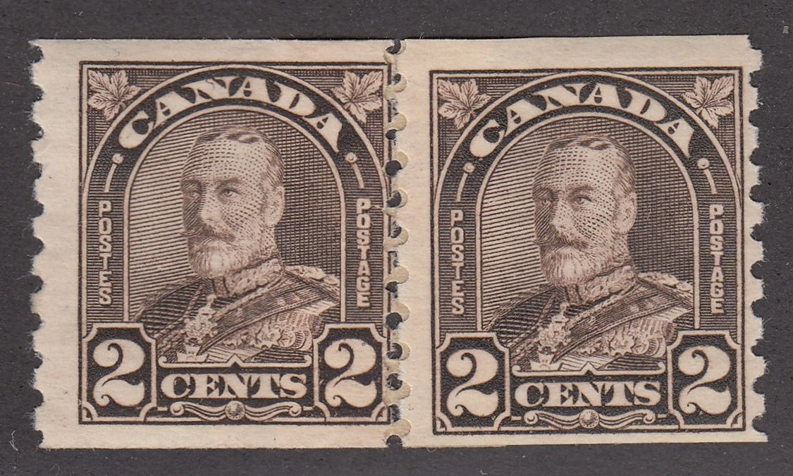 0182CA2102 - Canada #182 Mint Pair - Post Office Repair