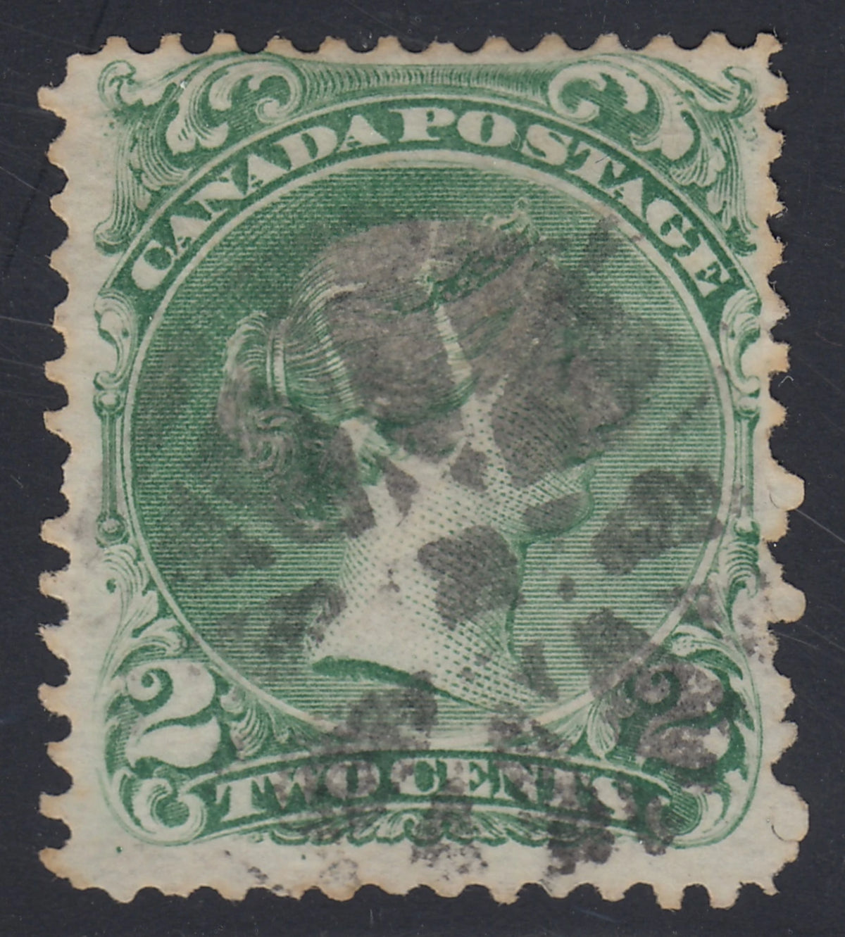 0024CA2103 - Canada #24vii - Used, &#39;Needle Nose&#39; Variety