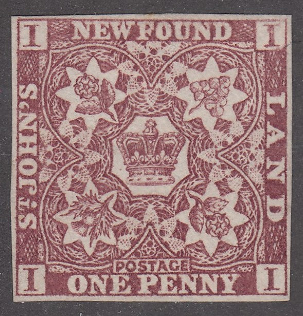 0001NF2201 - Newfoundland #1 - Mint