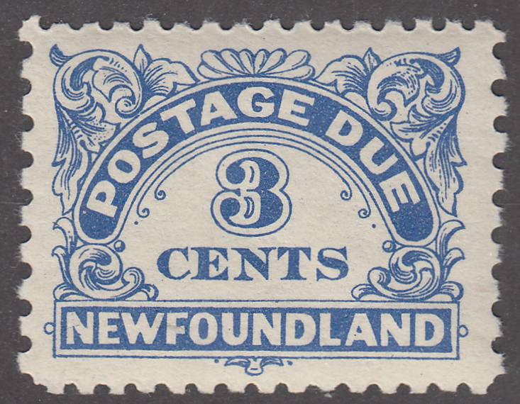 0292NF2202 - Newfoundland J3a - Mint