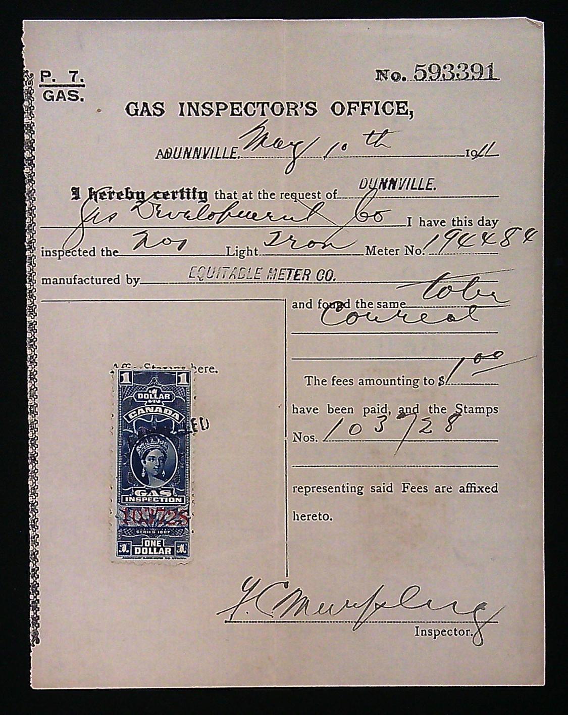 0022FD2107 - FG22 - Gas Inspection Document