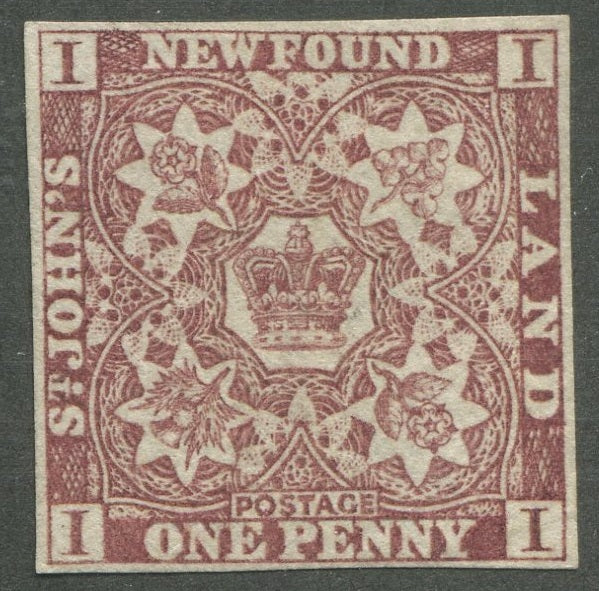 0001NF1901 - Newfoundland #1 - Mint