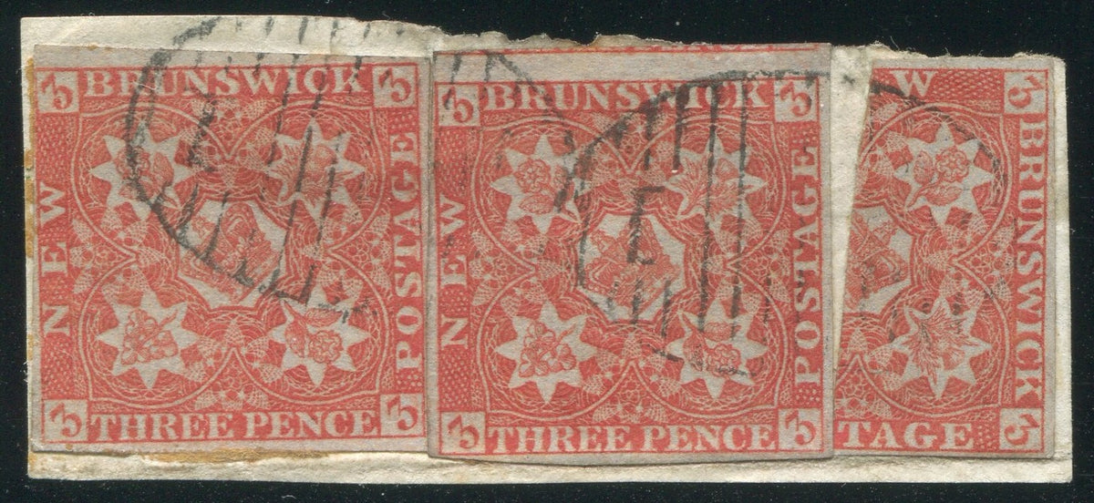 0001NB2002 - New Brunswick #1(2) &amp; Bisect - Used on Piece