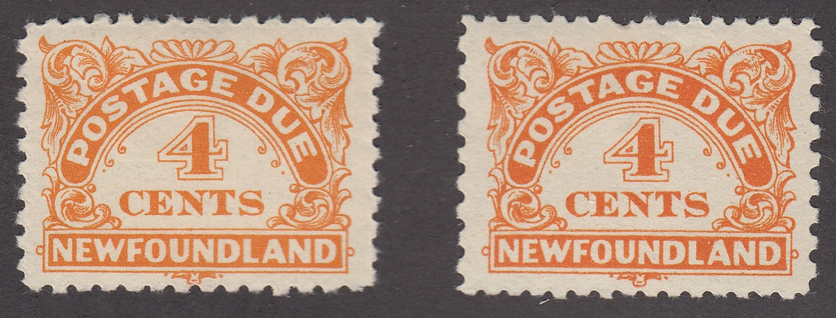 0293NF2012 - Newfoundland J4, J4a - Mint