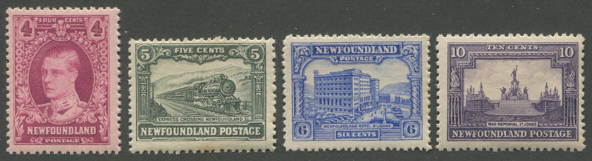 0166NF2302 - Newfoundland #166, 167, 168, 169 - Mint