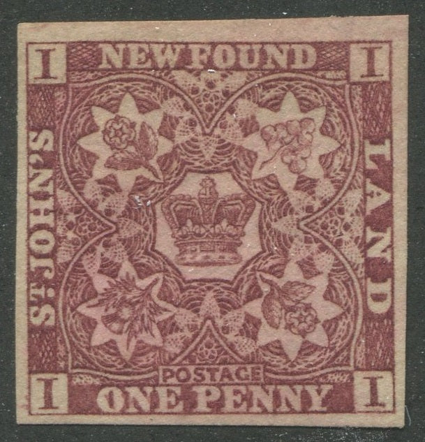 0001NF2303 - Newfoundland #1 - Mint