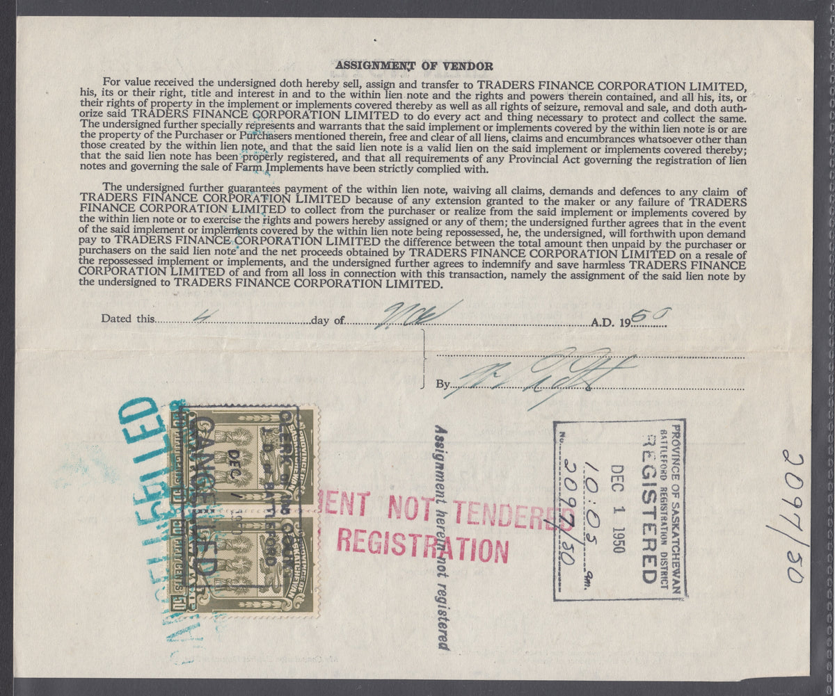 0049SL2110 - SL49 - Saskatchewan Document