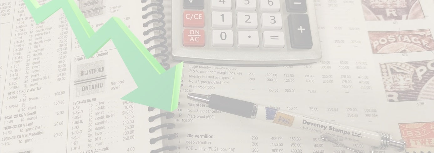 Stamps on sale discount prices Deveney Stamps Ltd