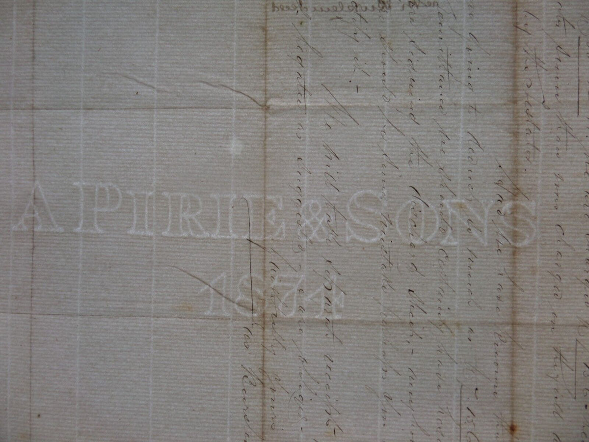 0125QR2404 - QR5a - Used, Watermarked, PIRIE &amp; SONS