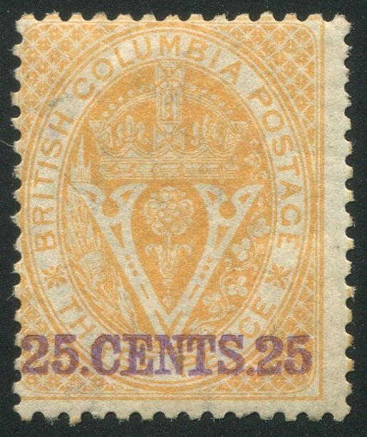 0011BC2507 - British Columbia #11 - Mint