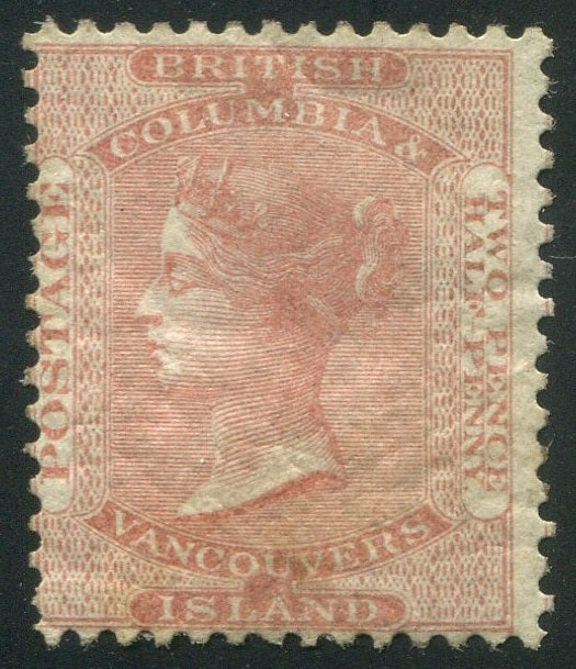 0002BC2507 - British Columbia #2a - Mint