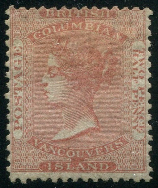 0002BC2508 - British Columbia #2a - Mint