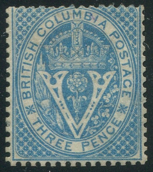 0007BC2607 - British Columbia #7a - Mint