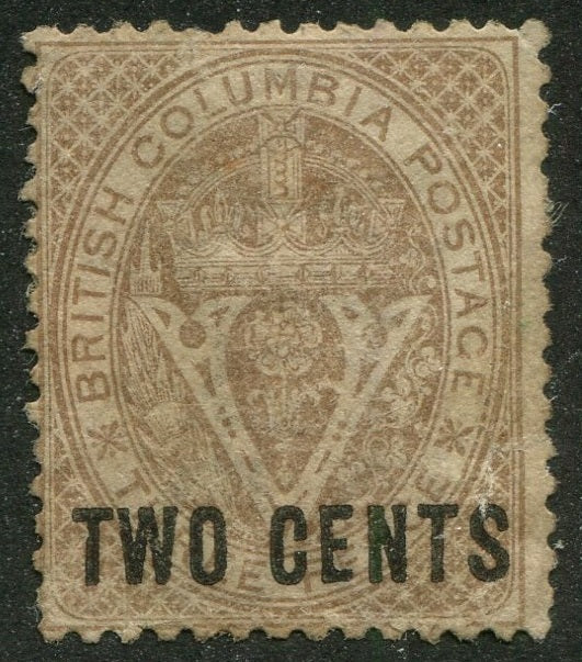 0008BC2507 - British Columbia #8 - Mint