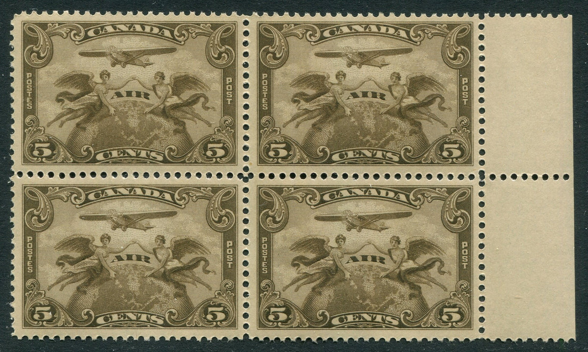 0001CA2604 - Canada C1 - Mint Block of 4
