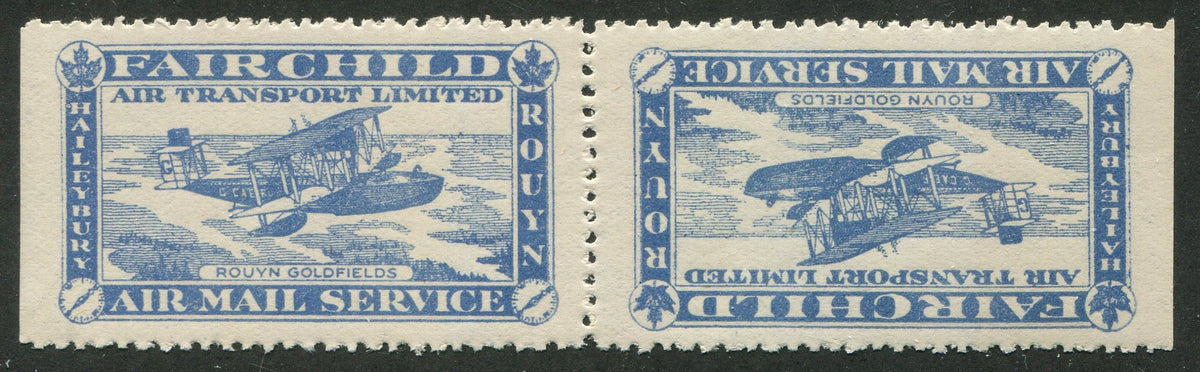 0032CA2511 - Canada CL12a - Mint Tete-Beche Pair
