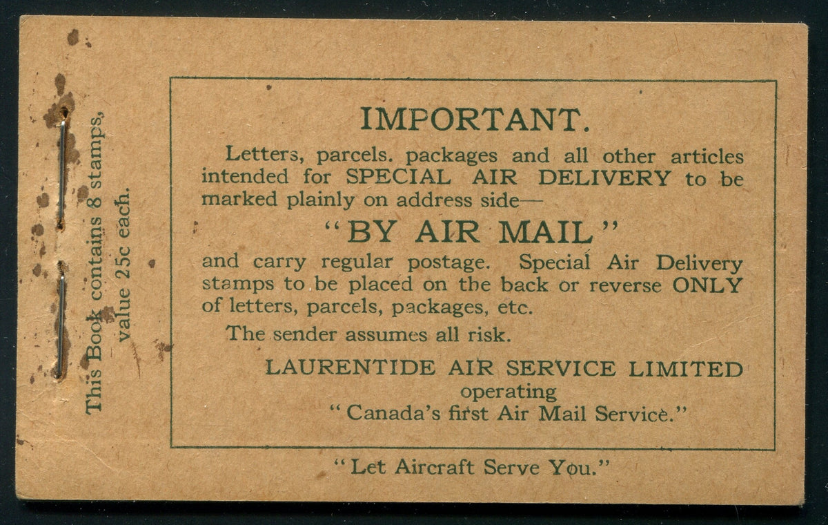 0022CA2511 - Canada CL2b - Complete Booklet