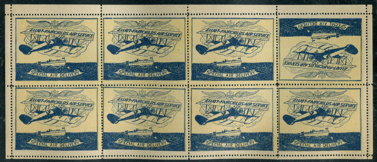 0029CA2511 - Canada CL9d - Mint Pane of 8