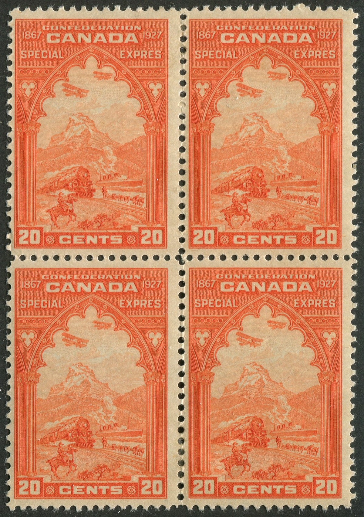 0105CA2511 - Canada E3 - Mint Block of 4