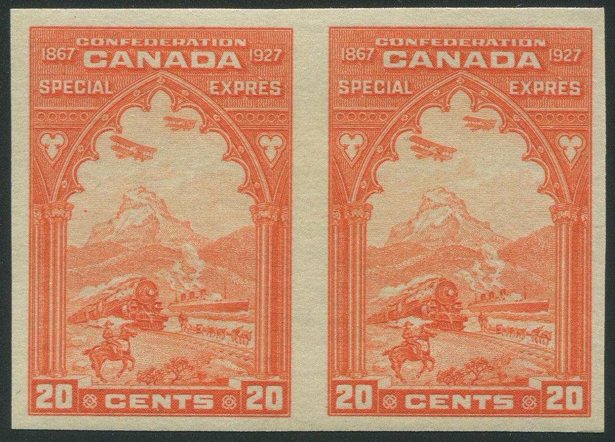 0105CA2309 - Canada E3a - Mint Imperf Pair