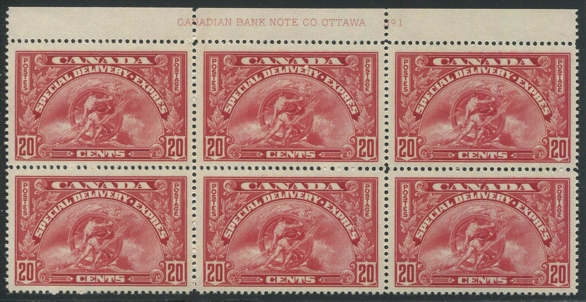 0108CA2403 - Canada E6 - Mint Plate Block