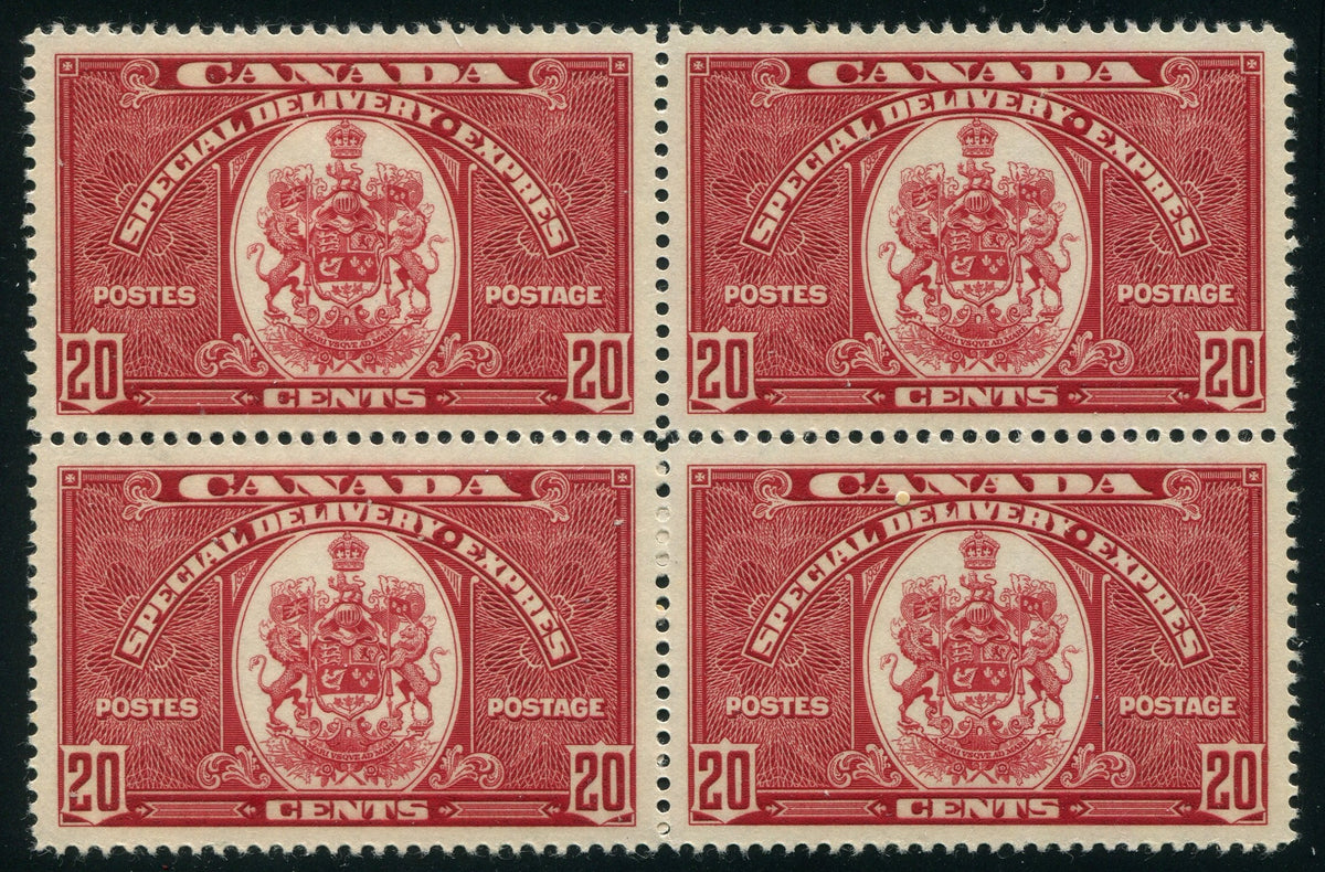 0110CA2411 - Canada E8 - Mint Block of 4