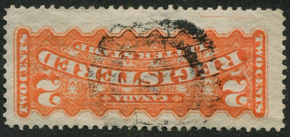 0114CA2409 - Canada F1 - Used, 2-Ring Numeral Cancel &#39;2&#39;