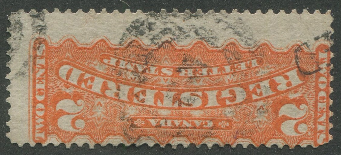 0114CA2307 - Canada F1 - Used, 2-Ring Numeral Cancel &#39;3&#39;