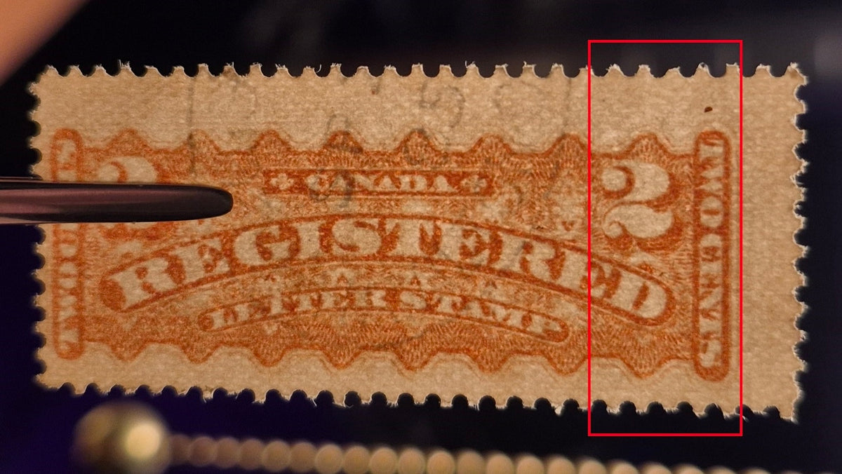 0114CA2603 - Canada F1 - Used, UNLISTED Stitch Watermark