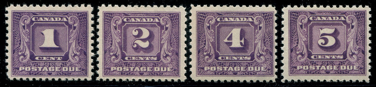 0122CA2502 - Canada J6-J9 - Mint