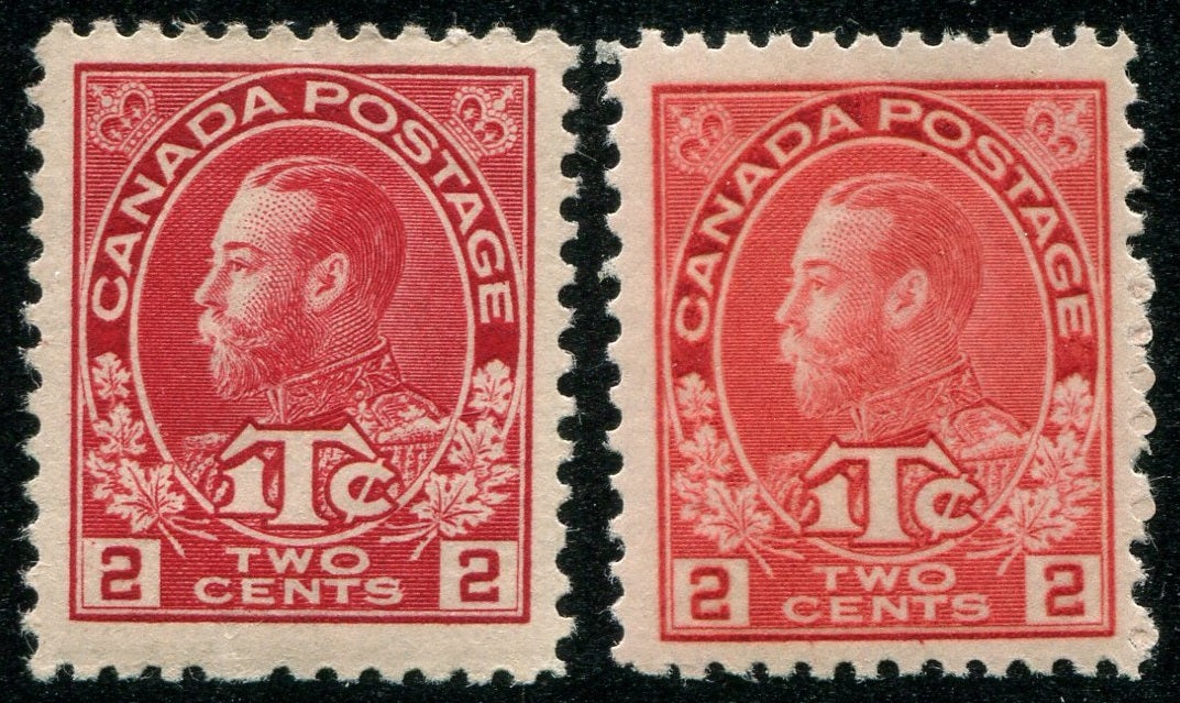 0162CA2502 - Canada MR3, MR3b - Mint