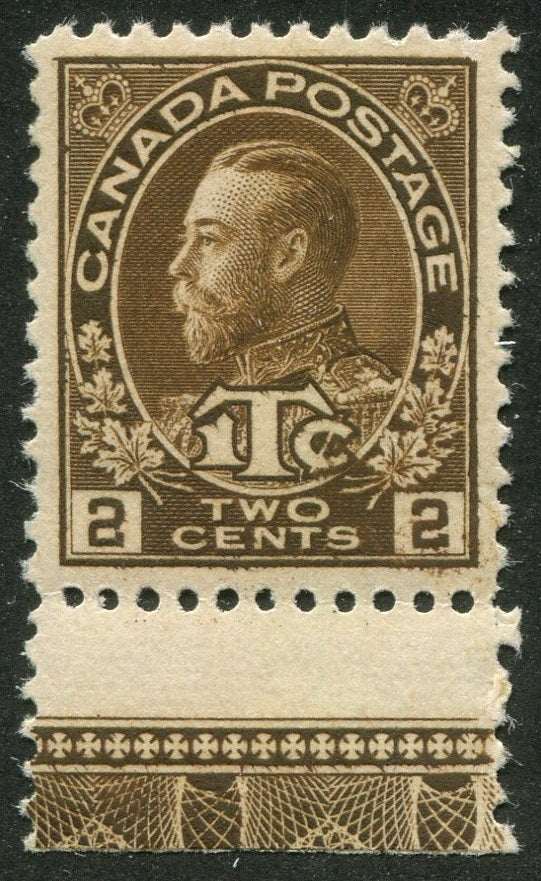 0163CA2508 - Canada MR4 - Mint - Lathework