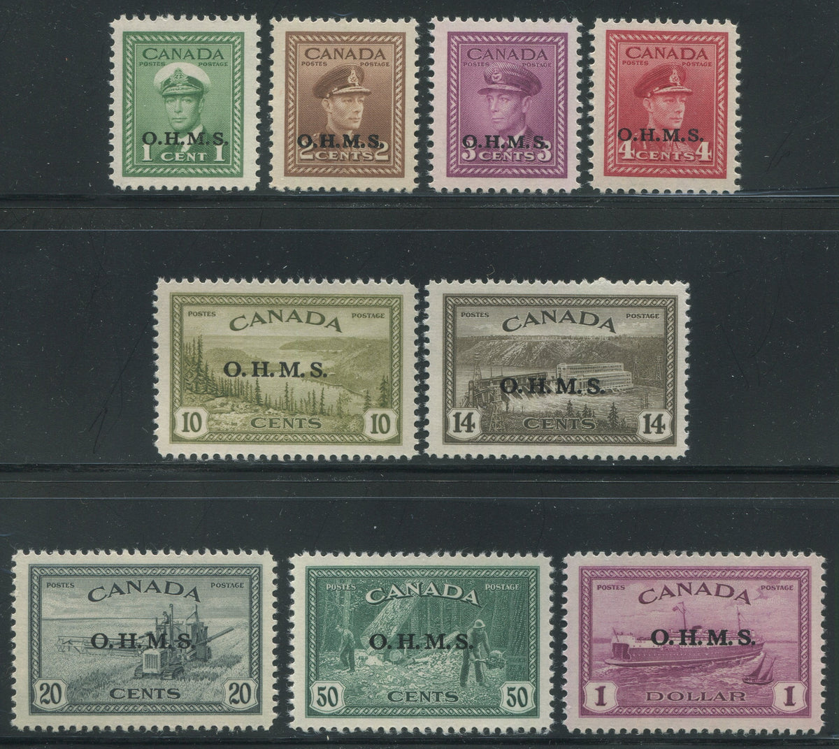 0348CA2403 - Canada O1-O10 - Mint Set