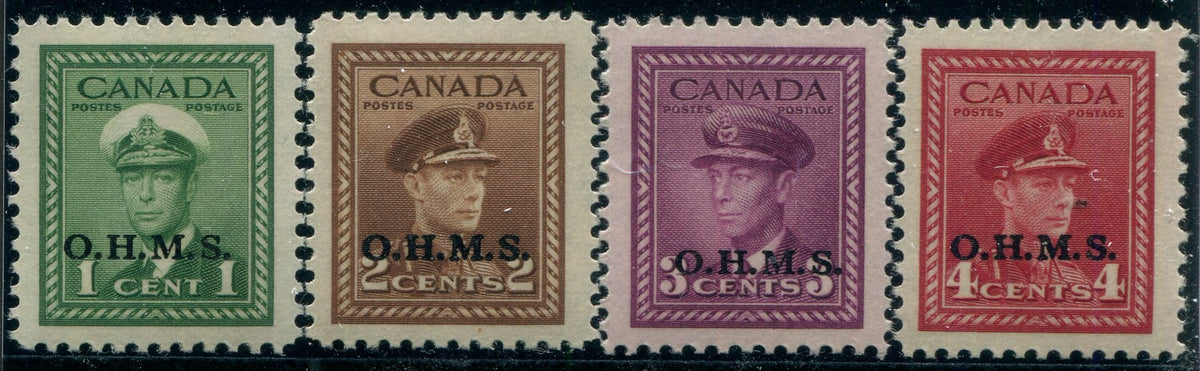 0348CA2502 - Canada O1-O4 - Mint