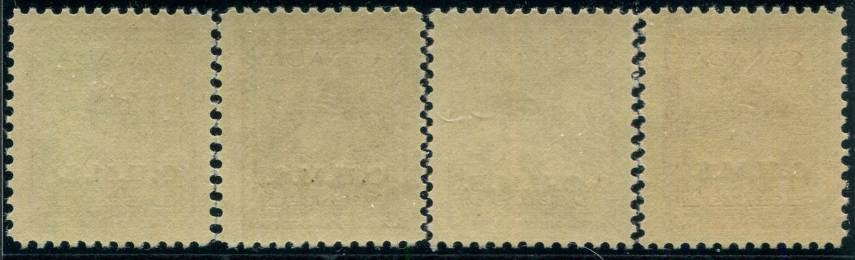 0348CA2502 - Canada O1-O4 - Mint