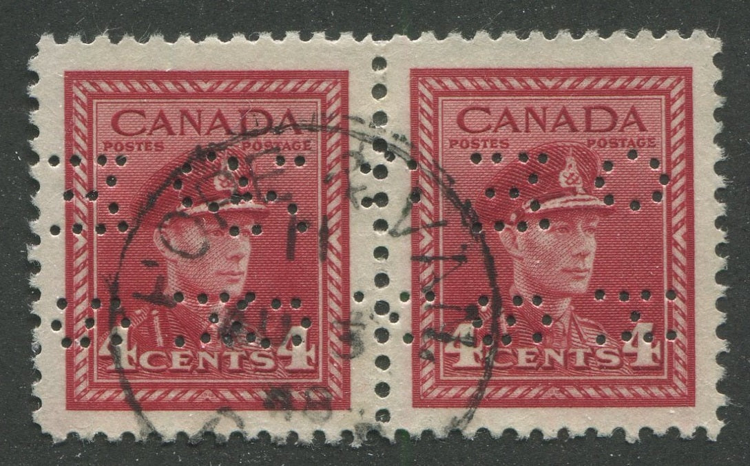 0315CA2403 - Canada O10-254 - Used Pair, DOUBLE