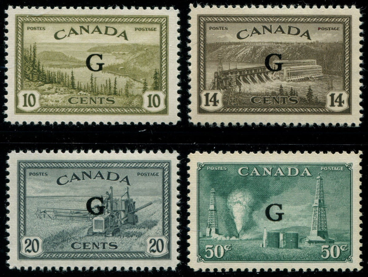 0370CA2502 - Canada O21-O24 - Mint
