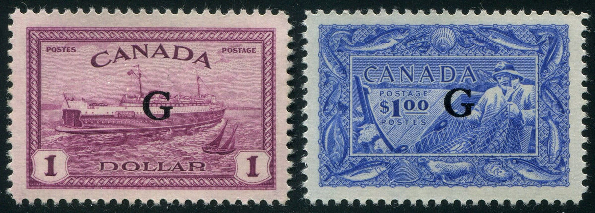 0374CA2608 - Canada O25, O27 - Mint