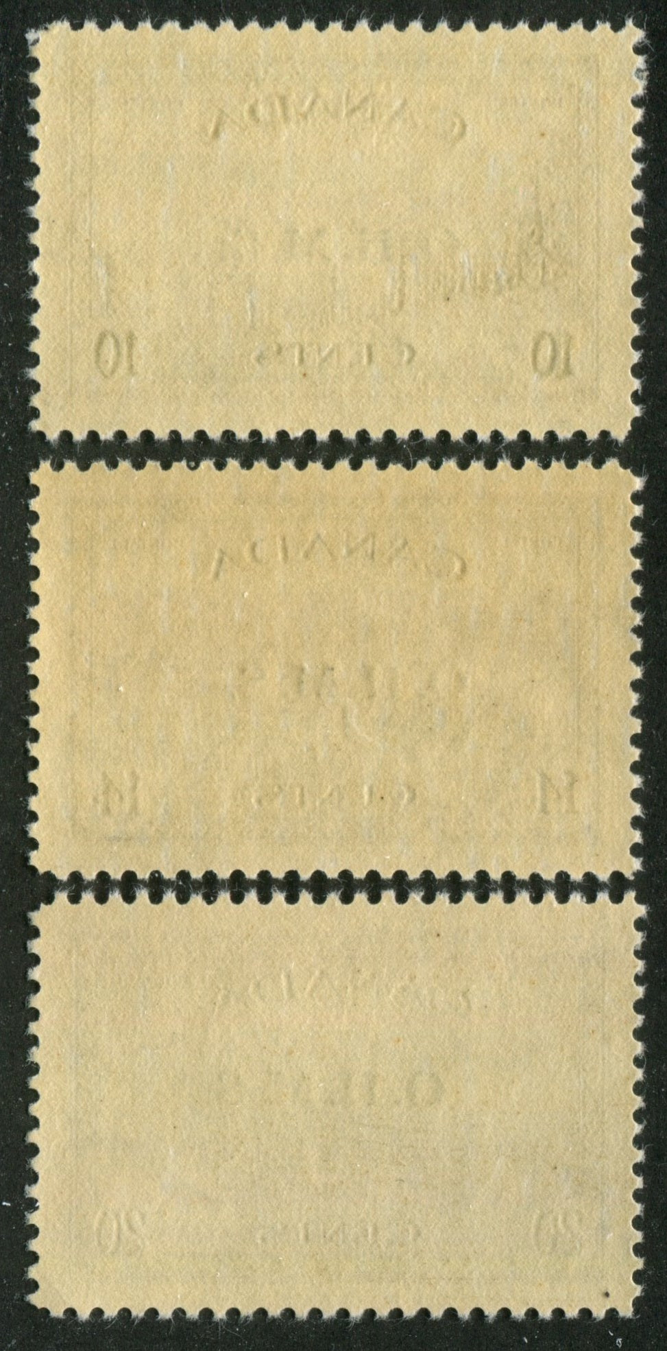 0352CA2502 - Canada O6, O7, O8 - Mint